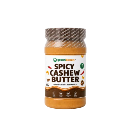 green baskit spicy cashew butter