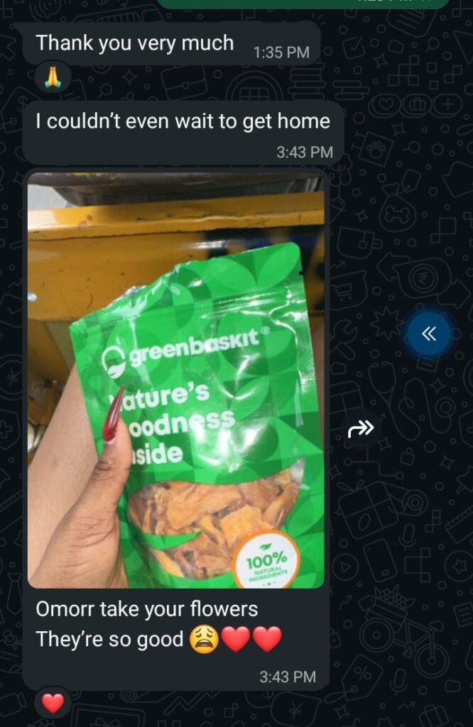 greenbaskit customer Reviews
