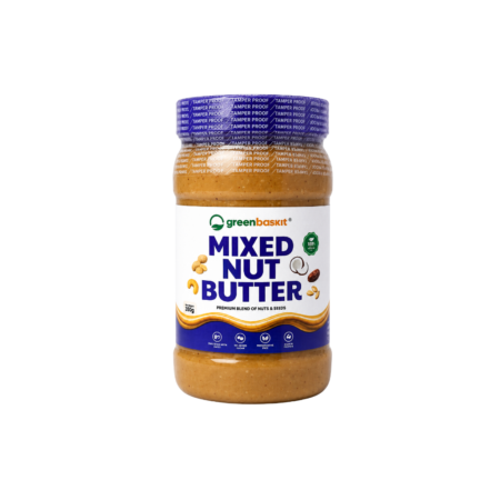 green baskit mixed nut butter