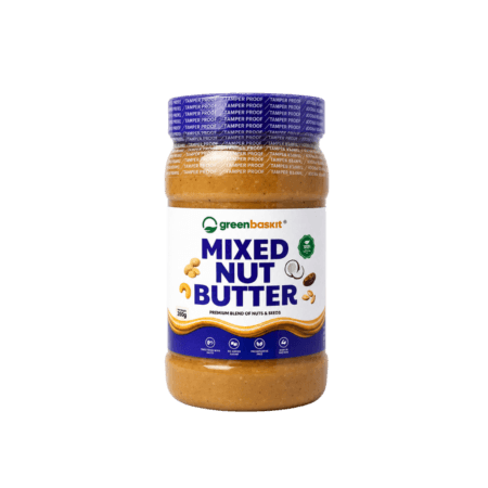 green baskit mixed nut butter