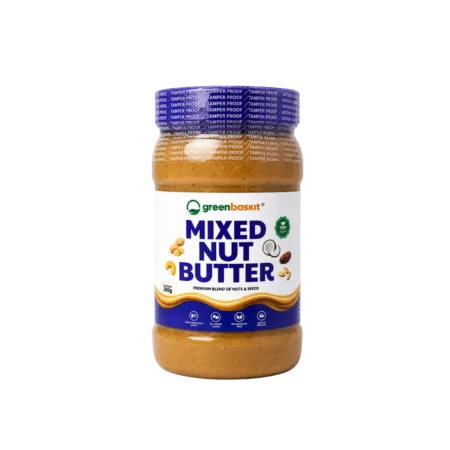 green baskit mixed nut butter